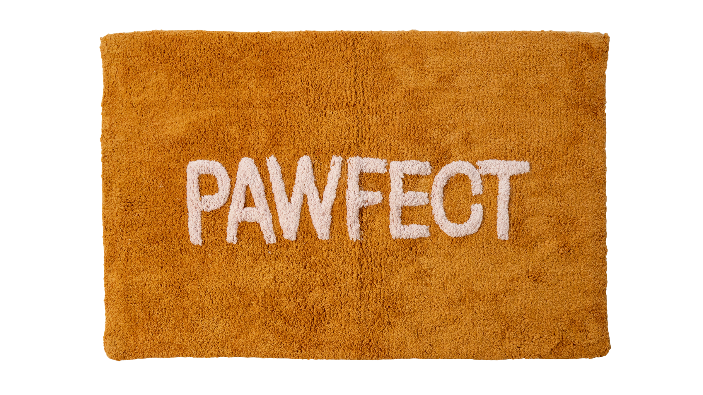 Pawfect Bath Mat - Mustard