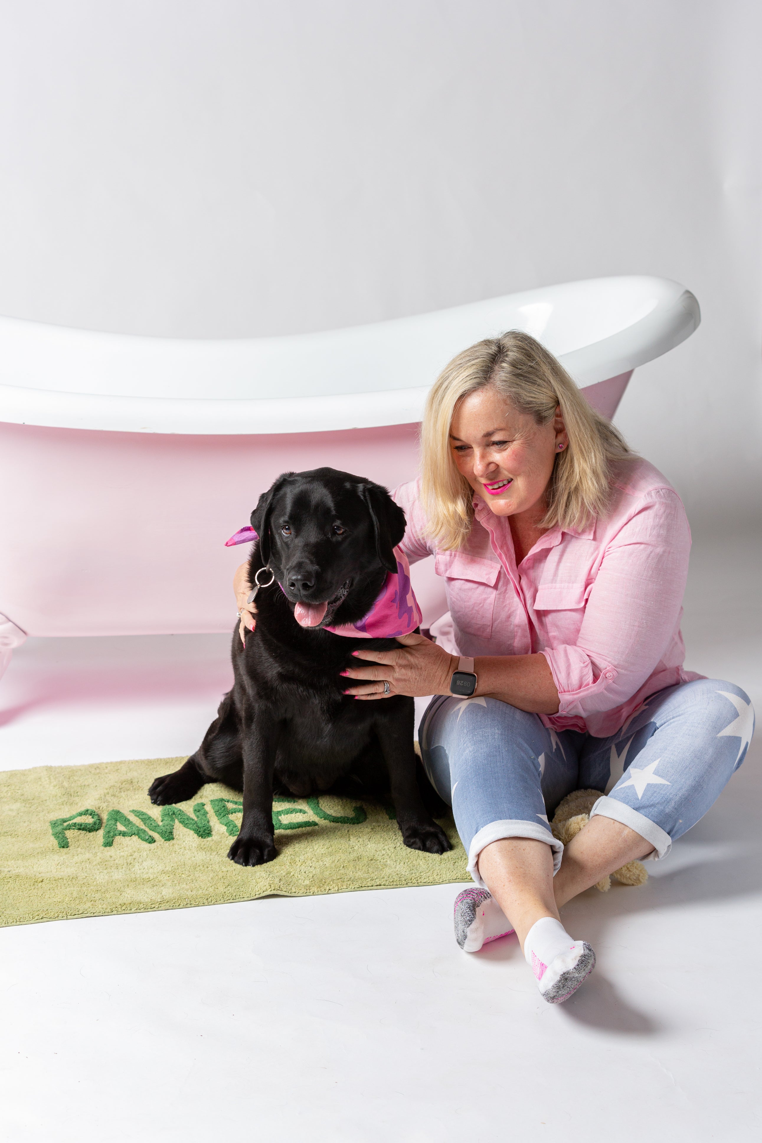 Pawfect Bath Mat - Green (X-Large)