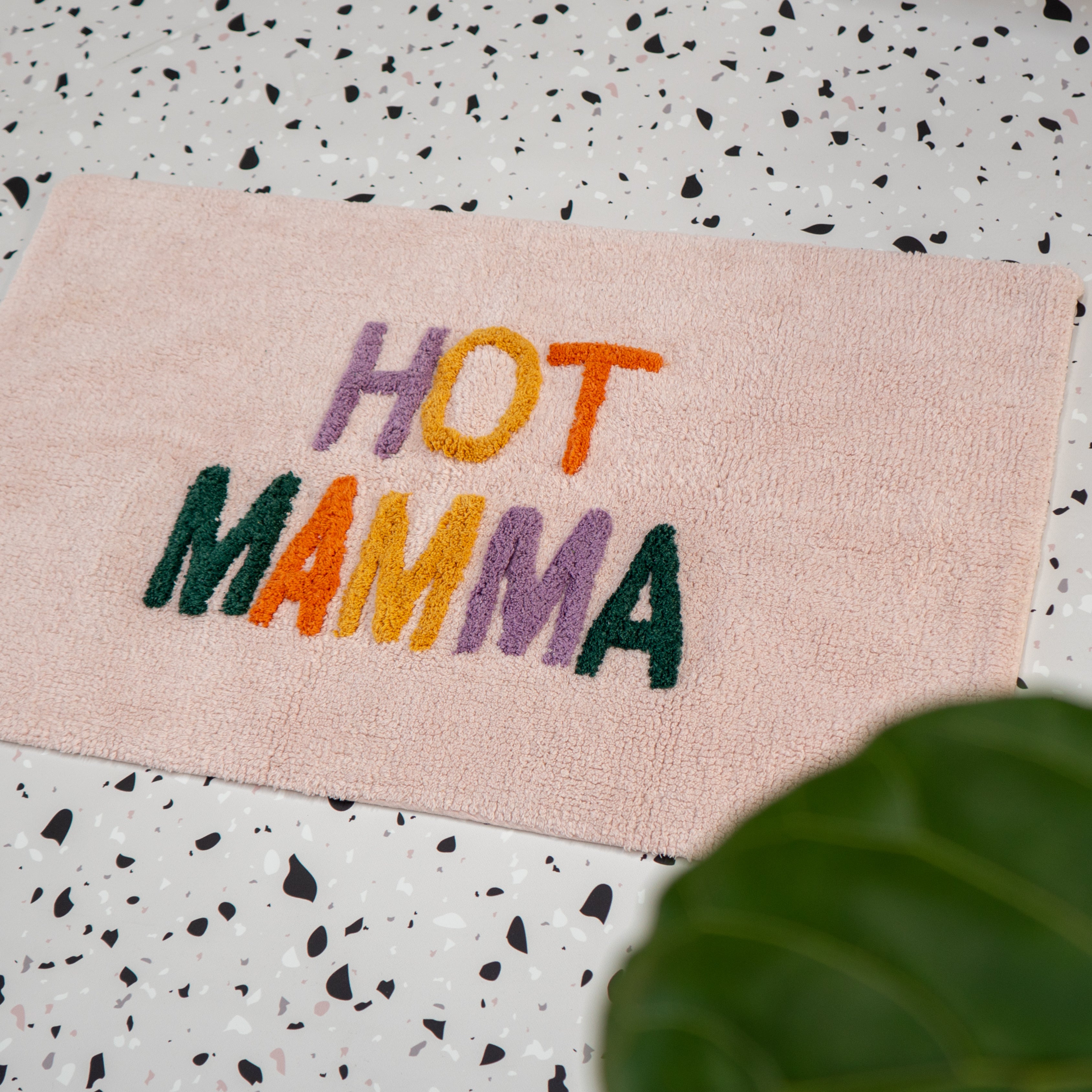 Hot Mamma Bath Mat (Multi Colour)